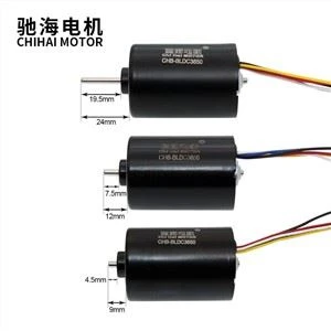 36mm Kecepatan Tinggi Umur Panjang DC Brushless 3650 Motor