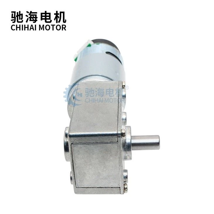 High Torque DC24V 20RPM 40kg.cm Worm Gear DC 555 Encoder Motor