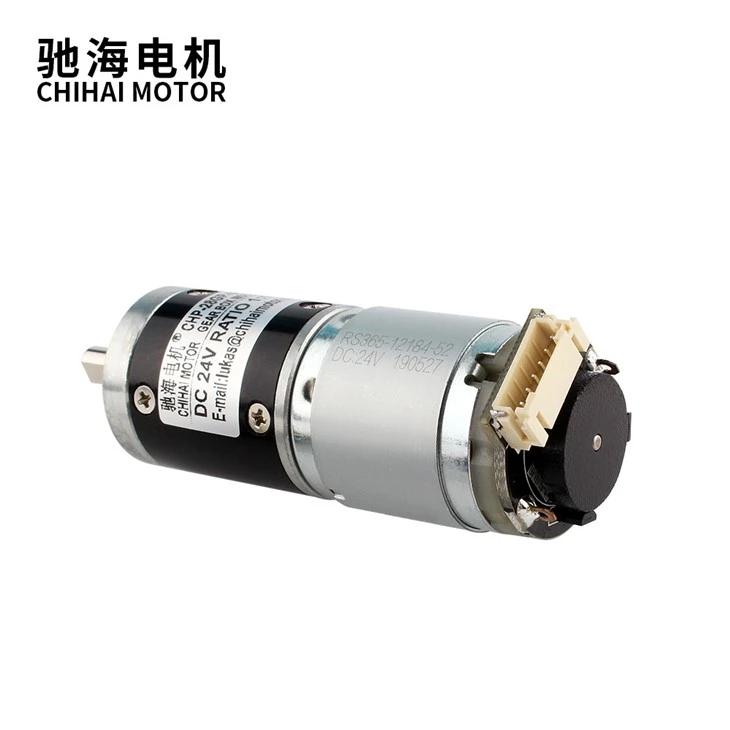 DC Planetary Gear Reduction Motor With Encoder