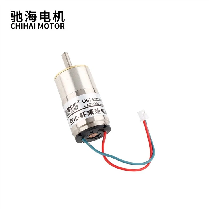Micro DC6V 410RPM 16mm Coreless Gear Motor