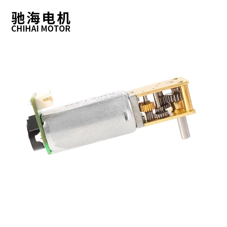 Mini DC Worm Motor With Encoder