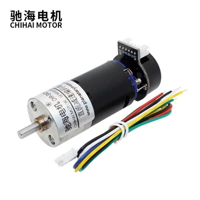 GM25-Motor Roda Gigi DC Encoder Hall BK370